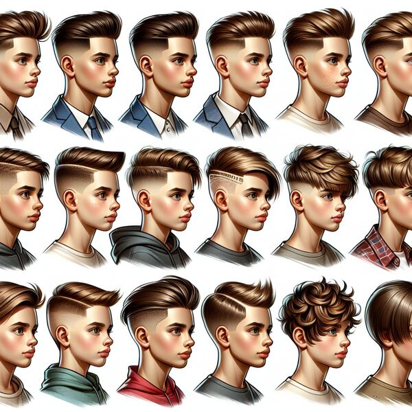 Trendige Undercut-Frisuren für Jungs